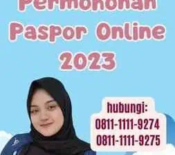 Syarat Permohonan Paspor Online 2023