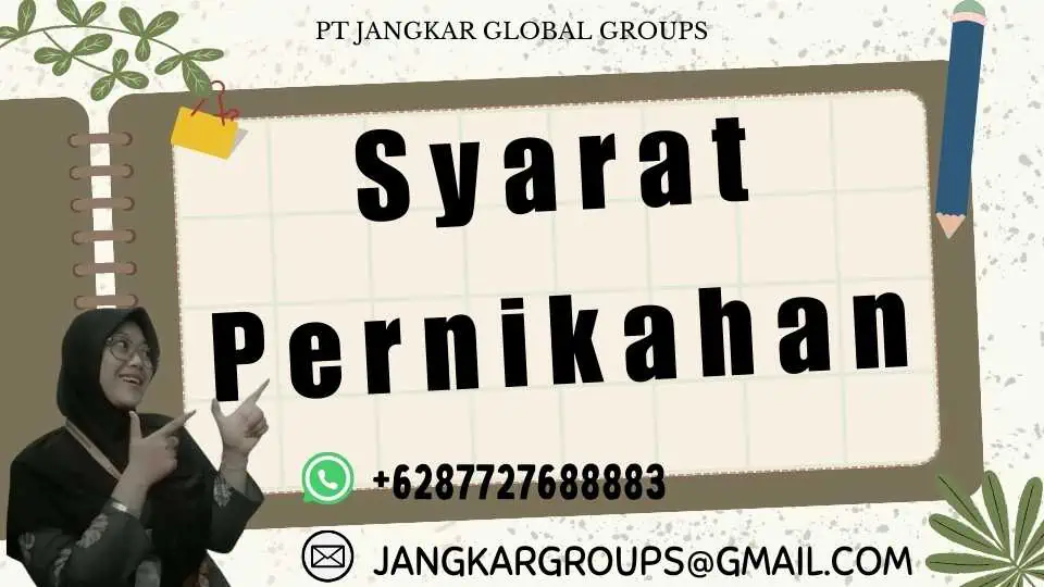 Syarat Pernikahan, Ketentuan Pernikahan