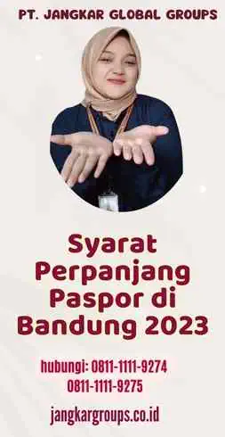 Syarat Perpanjang Paspor di Bandung 2023