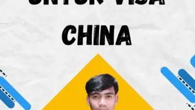 Syarat Photo untuk Visa China