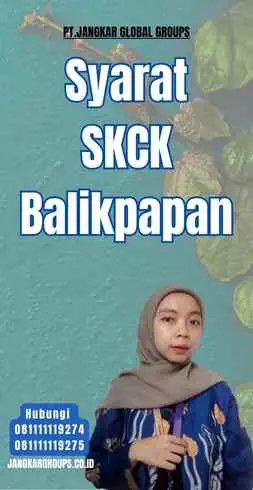 Syarat SKCK Balikpapan