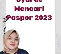 Syarat-Syarat Mencari Paspor 2023