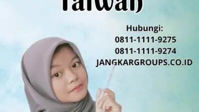 Syarat Visa Resident Ke Taiwan