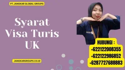 Syarat Visa Turis UK