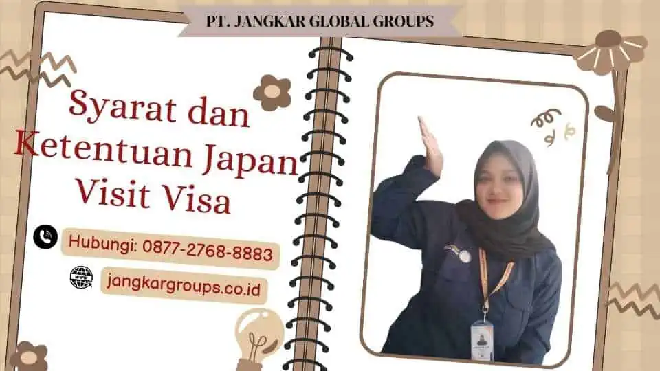 Syarat dan Ketentuan Japan Visit Visa