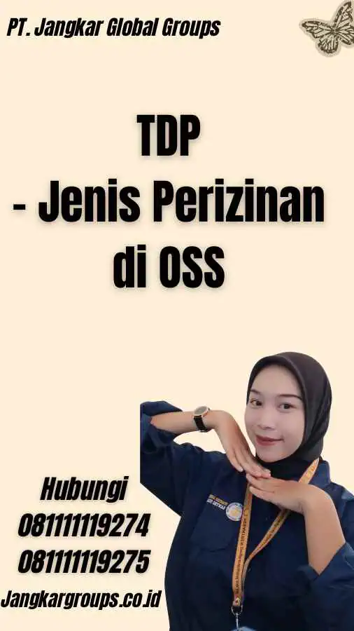 TDP - Jenis Perizinan di OSS