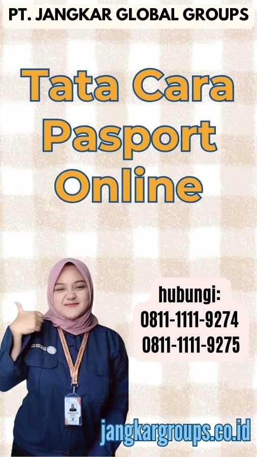 Tata Cara Pasport Online