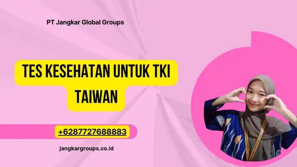 Tes Kesehatan untuk TKI Taiwan