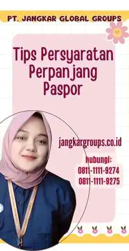 Tips Persyaratan Perpanjang Paspor