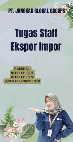 Tugas Staff Ekspor Impor