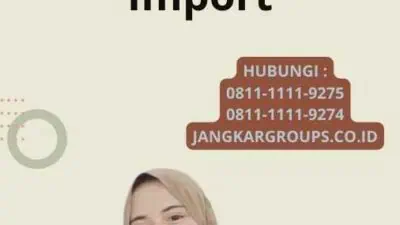 Tujuan Kebijakan Substitusi Import