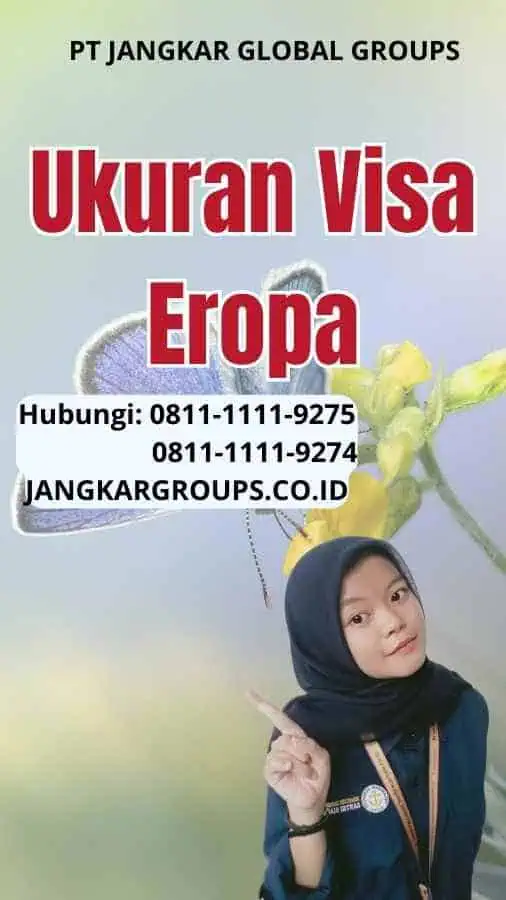 Ukuran Visa Eropa