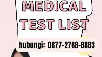 Urus Gamca Medical Test List