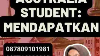 Visa Australia Student: Mendapatkan