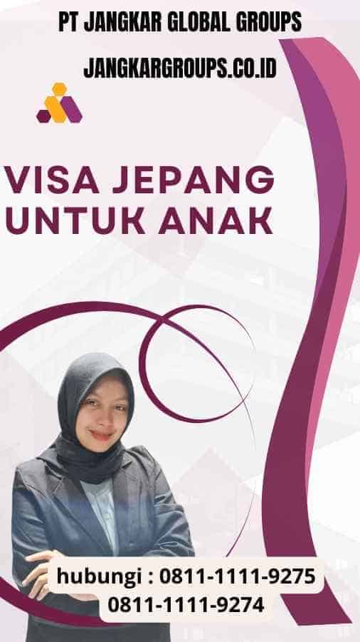 Visa Jepang untuk Anak