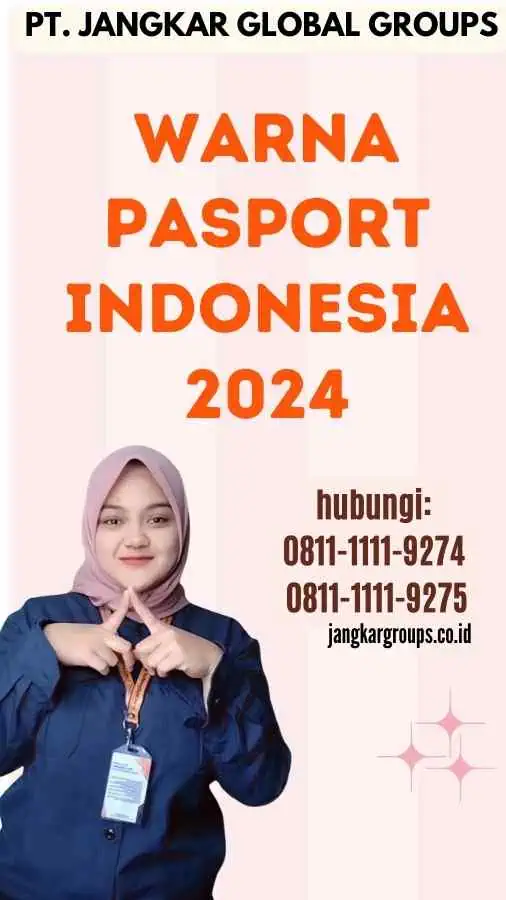 Warna Pasport Indonesia 2024