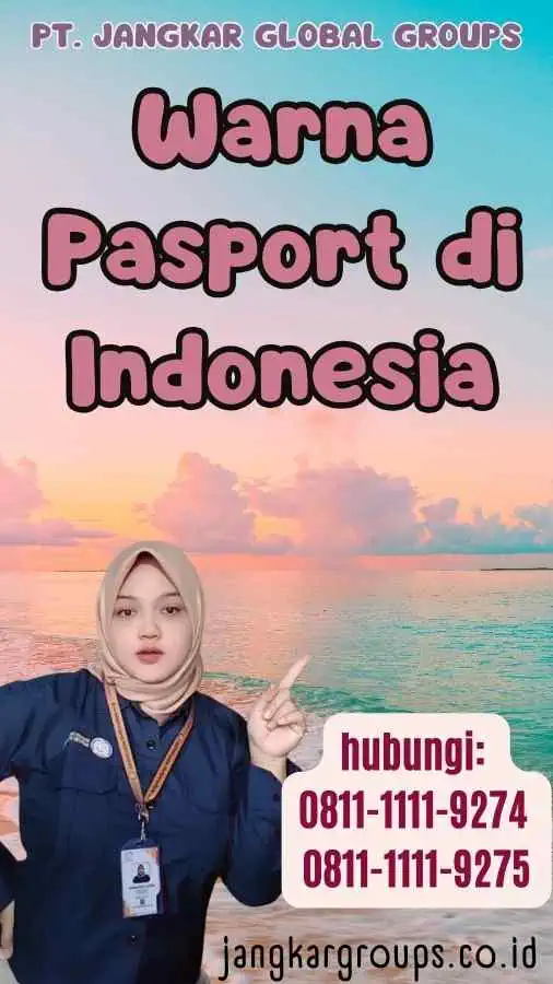 Warna Pasport di Indonesia