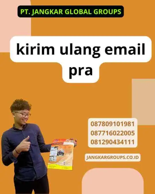 kirim ulang email pra