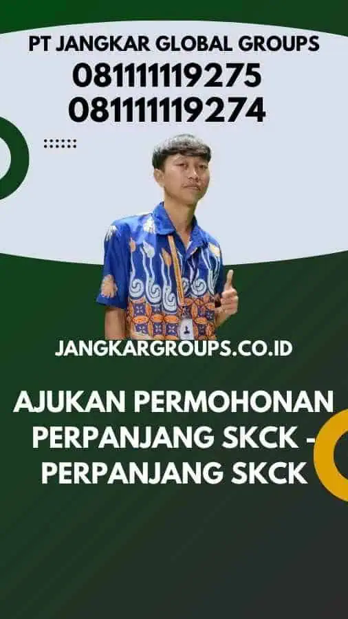 Ajukan permohonan perpanjang SKCK - Perpanjang SKCK