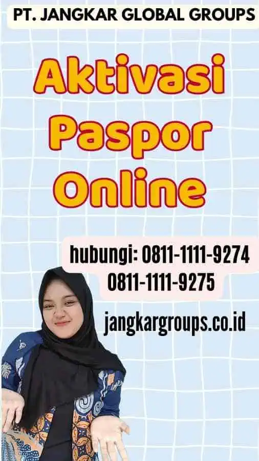 Aktivasi Paspor Online