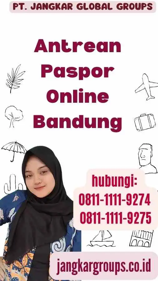 Antrean Paspor Online Bandung