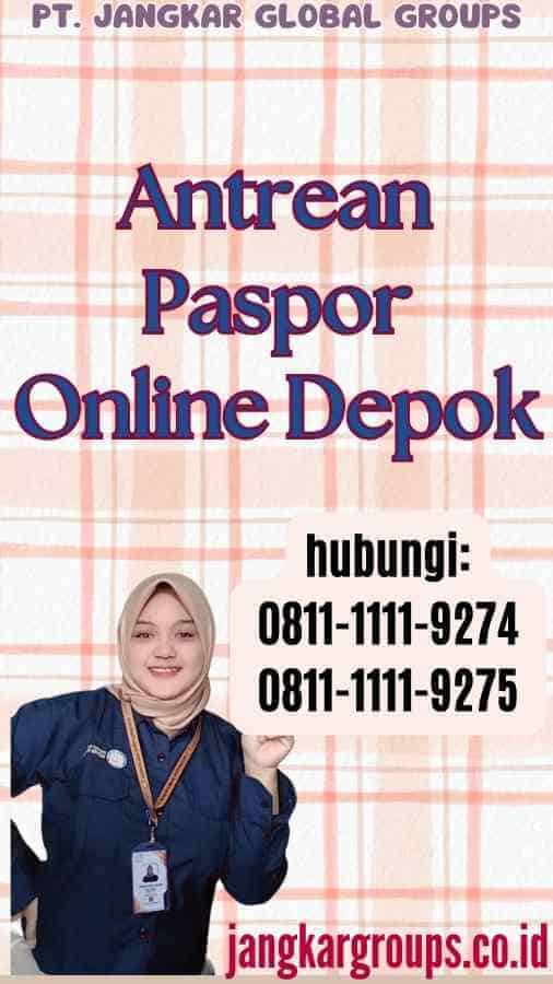 Antrean Paspor Online Depok