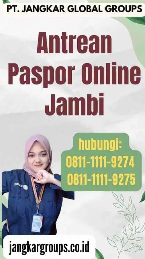 Antrean Paspor Online Jambi