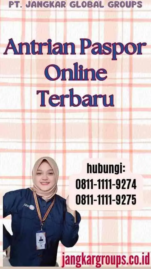 Antrian Paspor Online Terbaru