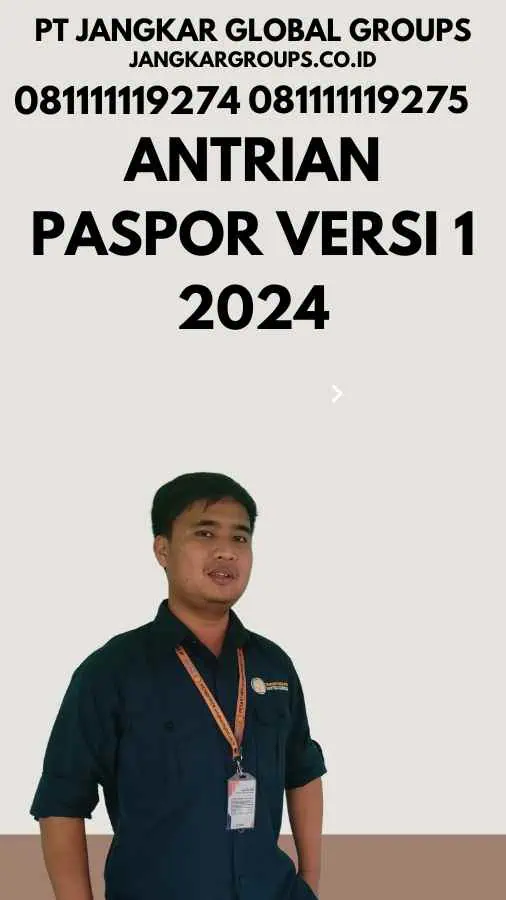 Antrian Paspor Versi 1 2024