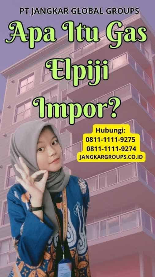 Apa Itu Gas Elpiji Impor