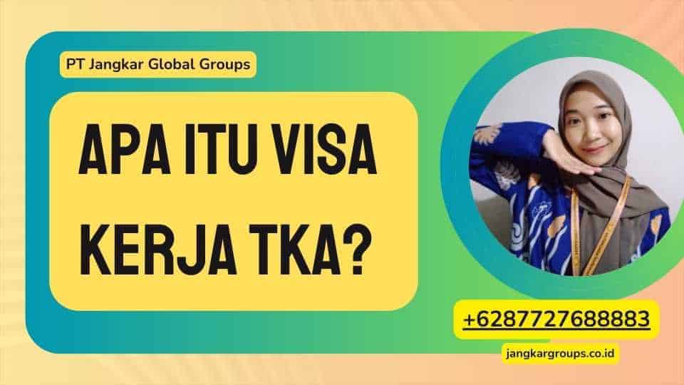 Apa Itu Visa Kerja TKA?