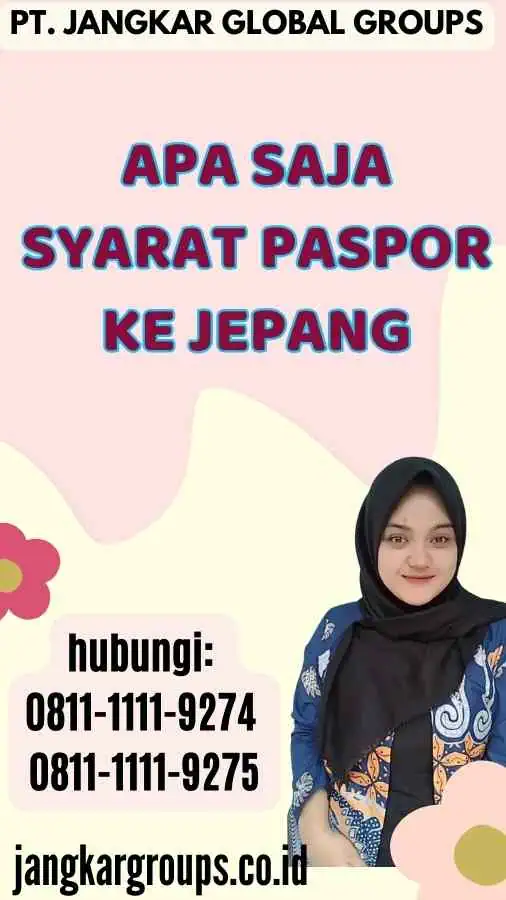 Apa Saja Syarat Paspor Ke Jepang