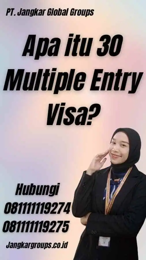 Apa itu 30 Multiple Entry Visa?