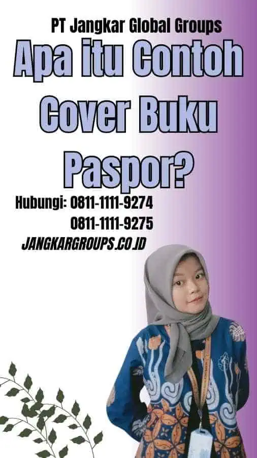 Apa itu Contoh Cover Buku Paspor