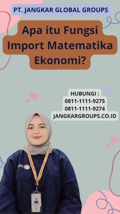 Apa itu Fungsi Import Matematika Ekonomi?