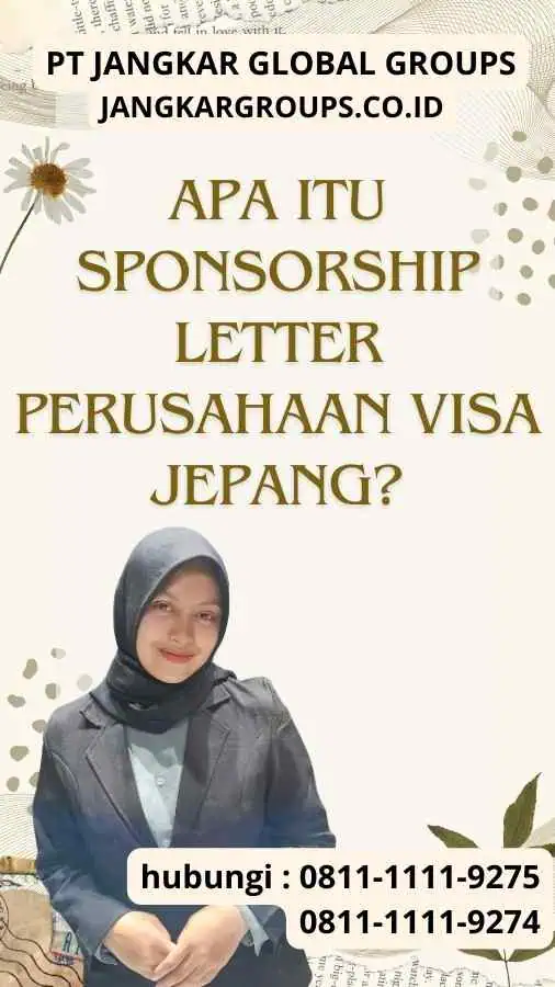 Apa itu Sponsorship Letter Perusahaan Visa Jepang