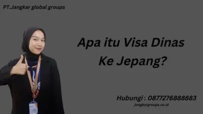 Apa itu Visa Dinas Ke Jepang?