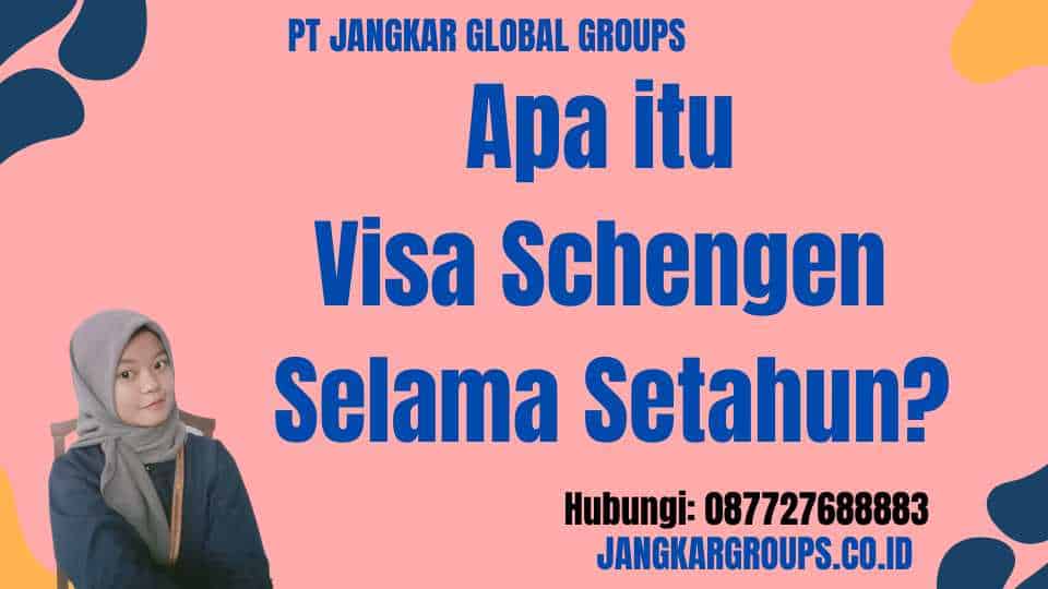 Apa itu Visa Schengen Selama Setahun