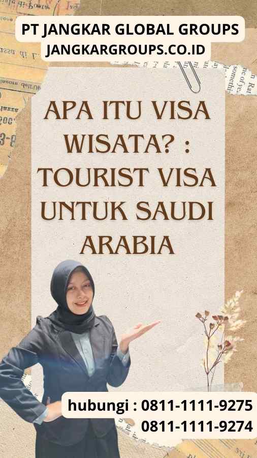 Apa itu Visa Wisata Tourist Visa untuk Saudi Arabia