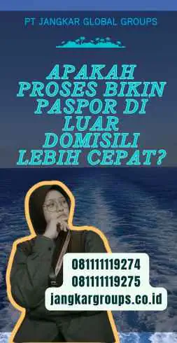 Apakah Proses Bikin Paspor Di Luar Domisili Lebih Cepat?