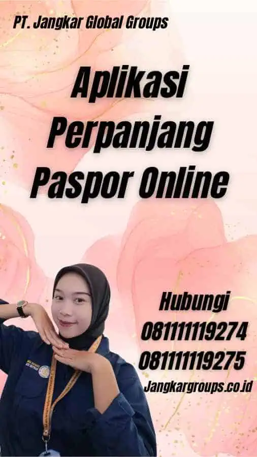 Aplikasi Perpanjang Paspor Online