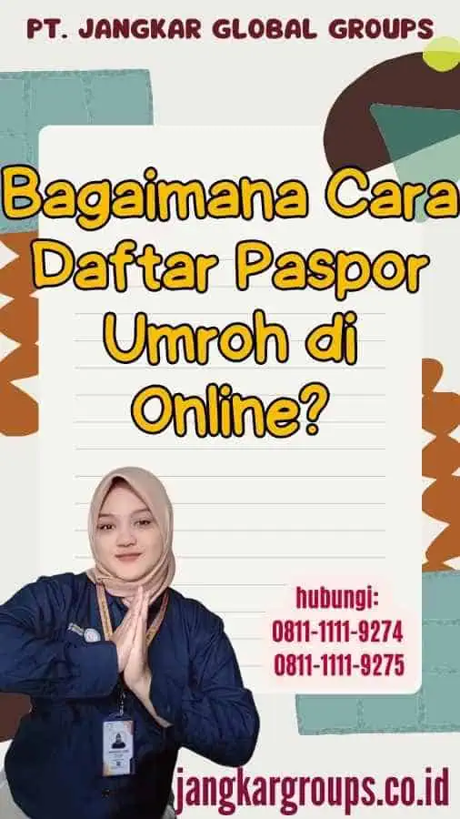 Bagaimana Cara Daftar Paspor Umroh di Online