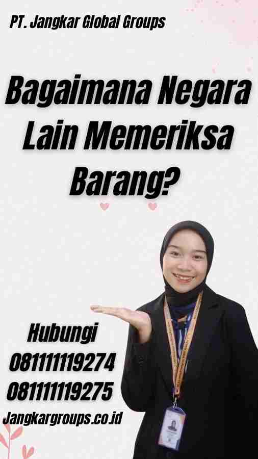 Bagaimana Negara Lain Memeriksa Barang? - Daftar Barang Larangan Impor di