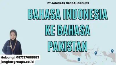 Bahasa Indonesia Ke Bahasa Pakistan