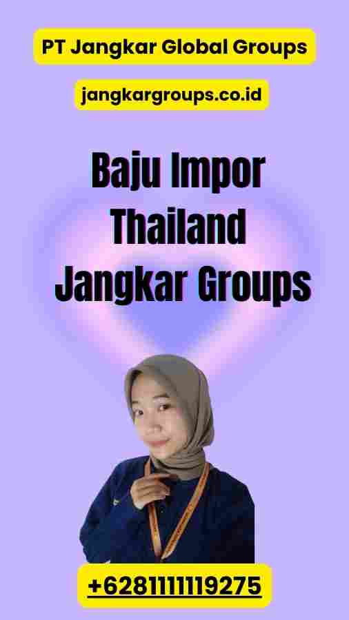 Baju Impor Thailand Jangkar Groups