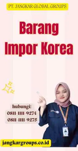 Barang Impor Korea