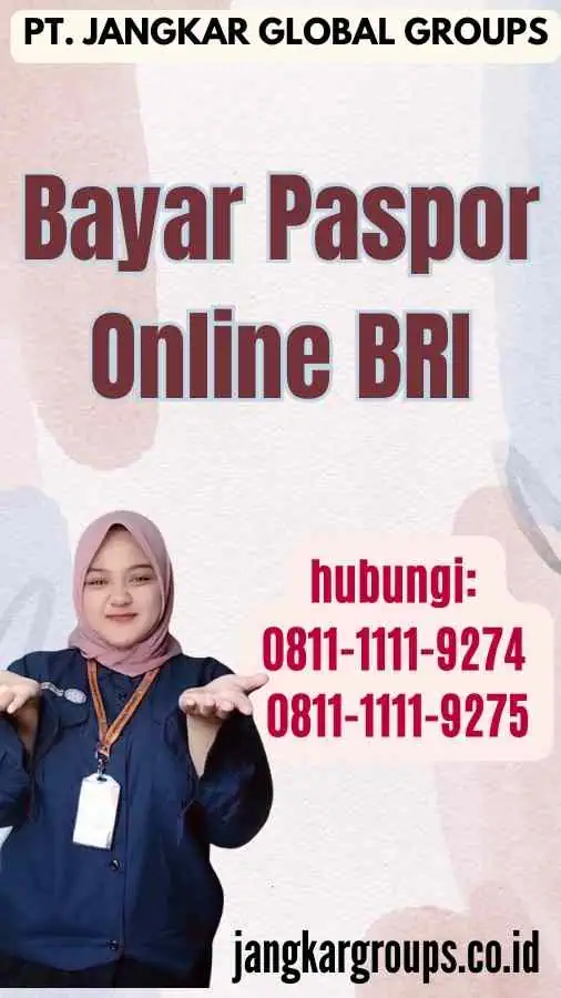 Bayar Paspor Online BRI