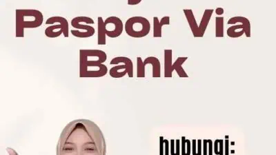 Bayar Paspor Via Bank