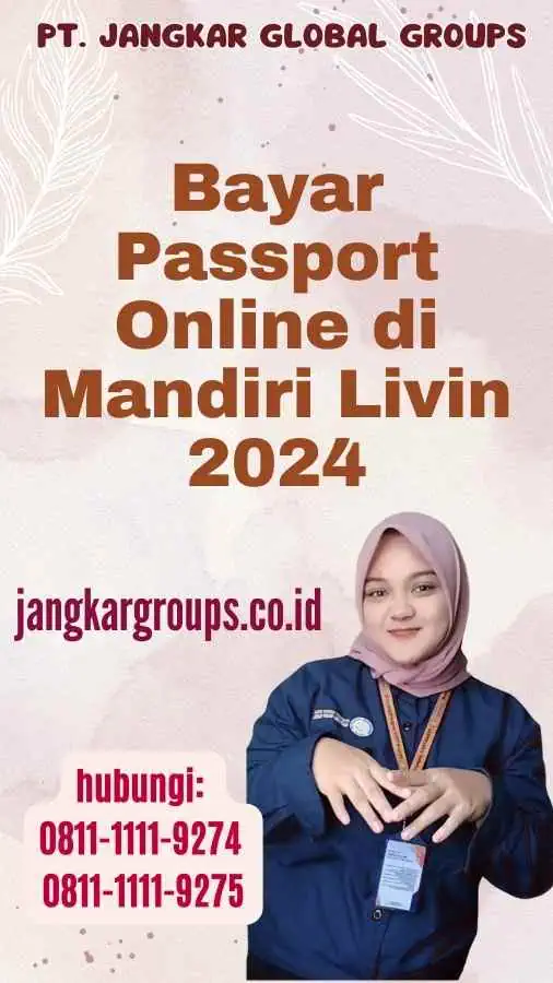 Bayar Passport Online di Mandiri Livin 2024