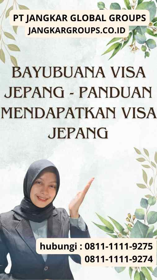 Bayubuana Visa Jepang - Panduan Mendapatkan Visa Jepang